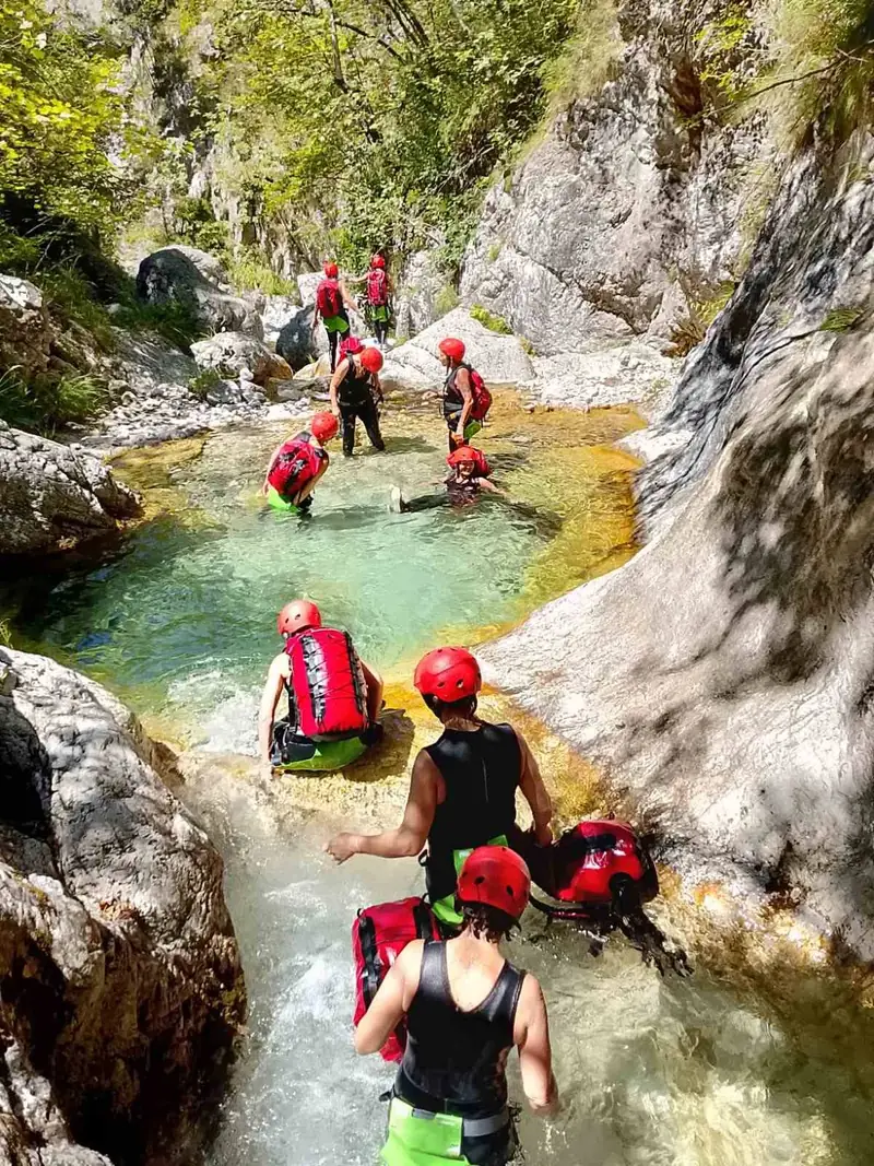 Full canyoning gear